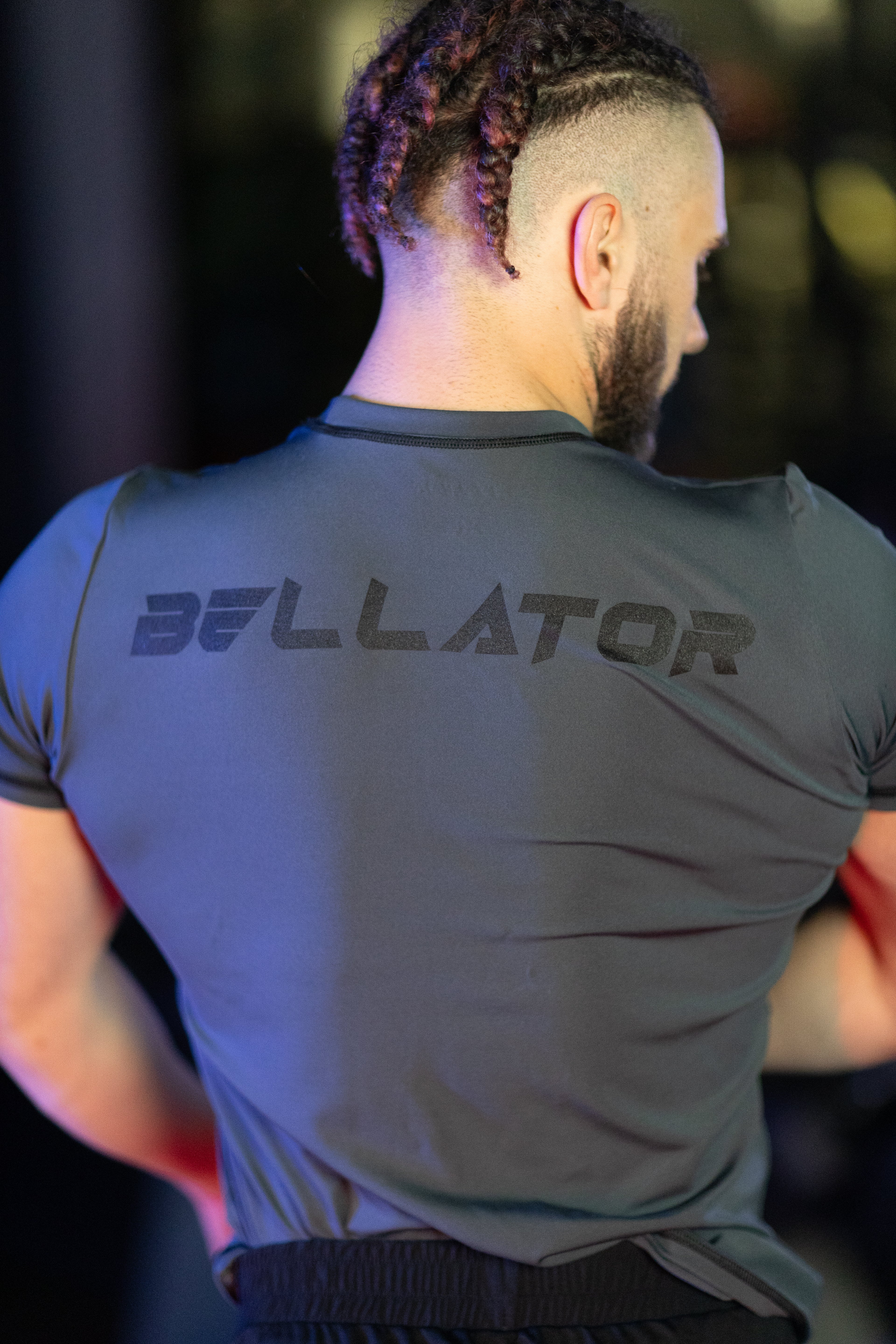 Grey BELLATOR Compression Tee